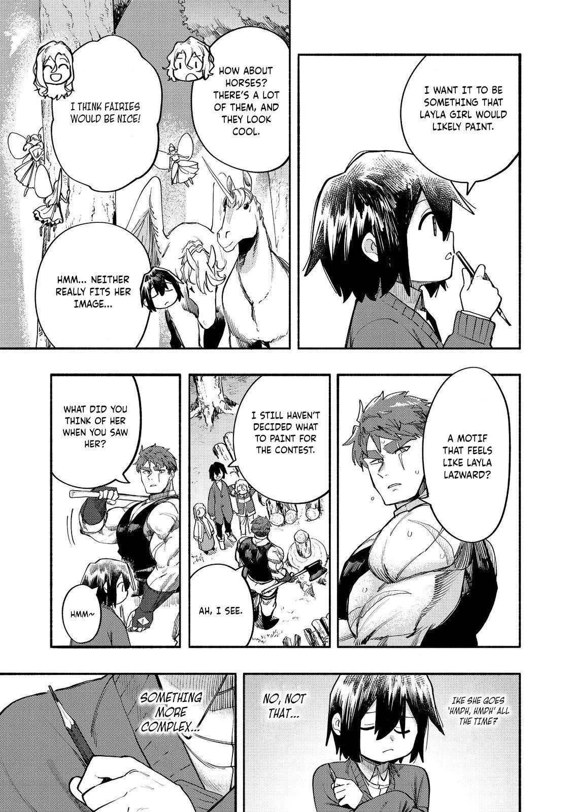 Kyou mo E ni Kaita Mochi ga Umai Chapter 40 - Page 24