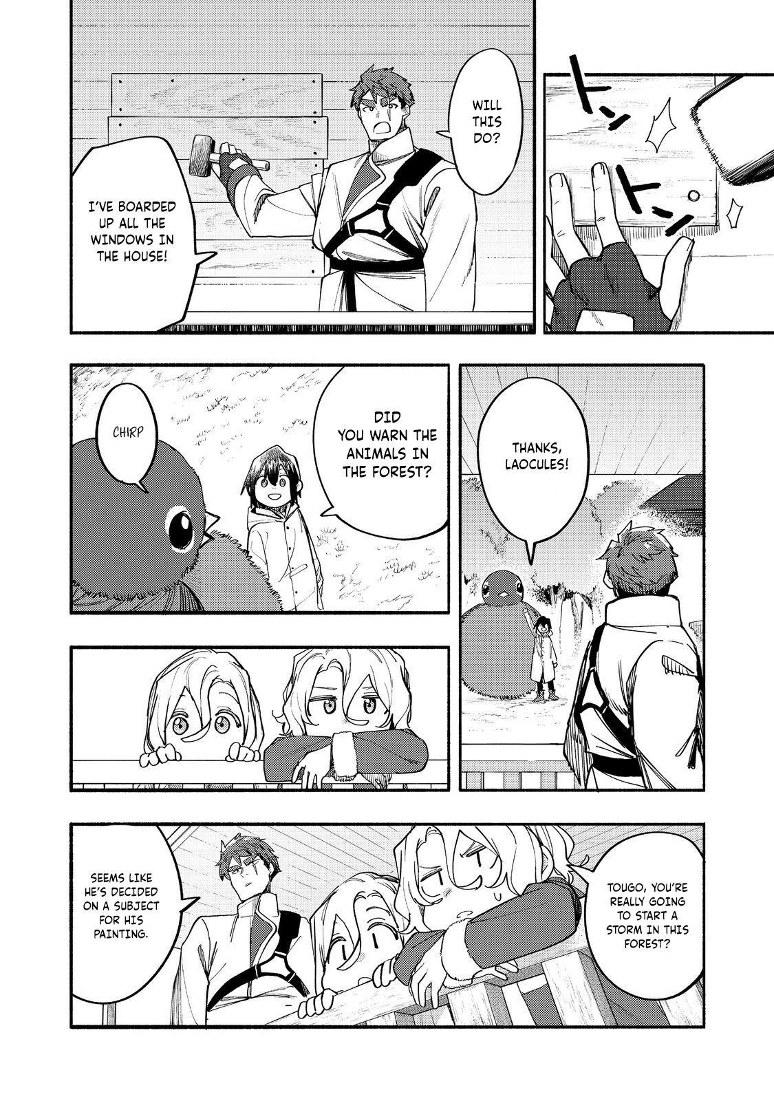 Kyou mo E ni Kaita Mochi ga Umai Chapter 40 - Page 27
