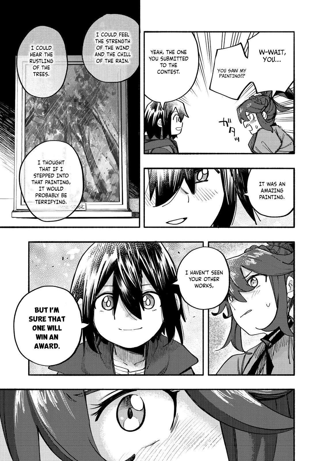 Kyou mo E ni Kaita Mochi ga Umai Chapter 40 - Page 8