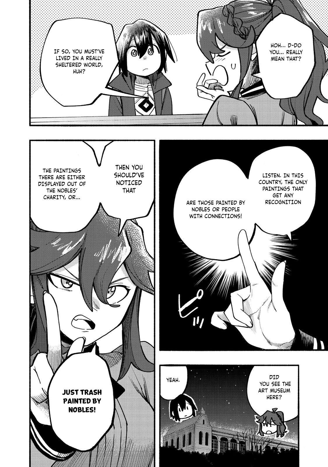 Kyou mo E ni Kaita Mochi ga Umai Chapter 40 - Page 9