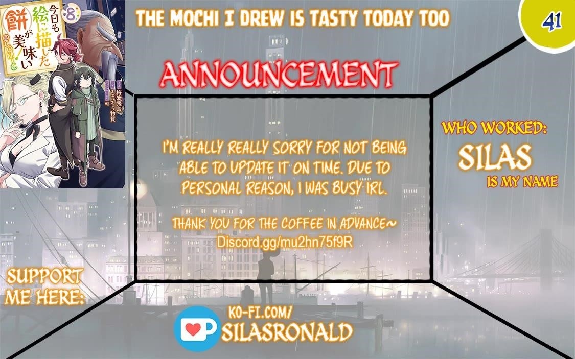 Kyou mo E ni Kaita Mochi ga Umai Chapter 41 - Page 1