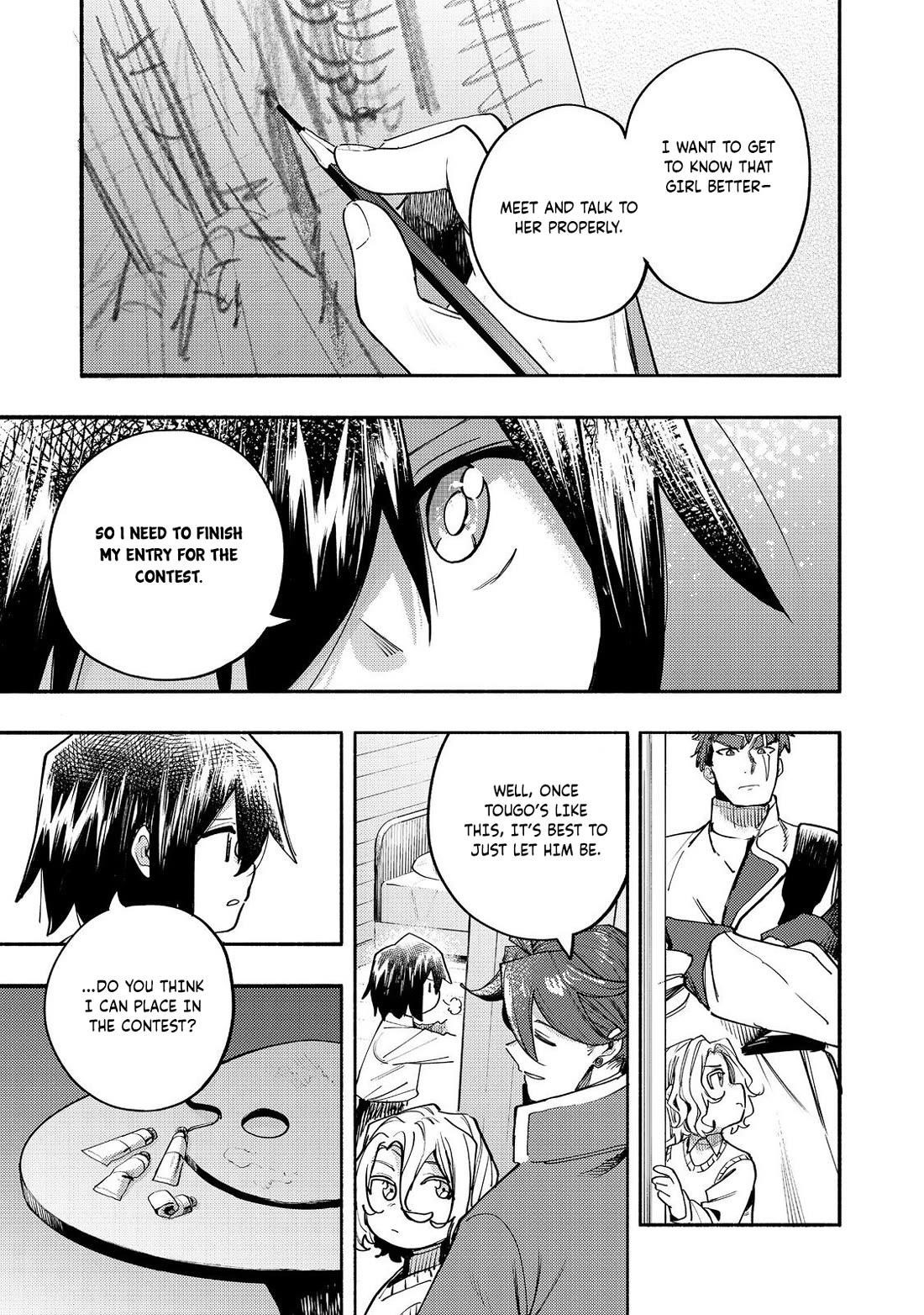 Kyou mo E ni Kaita Mochi ga Umai Chapter 41 - Page 14
