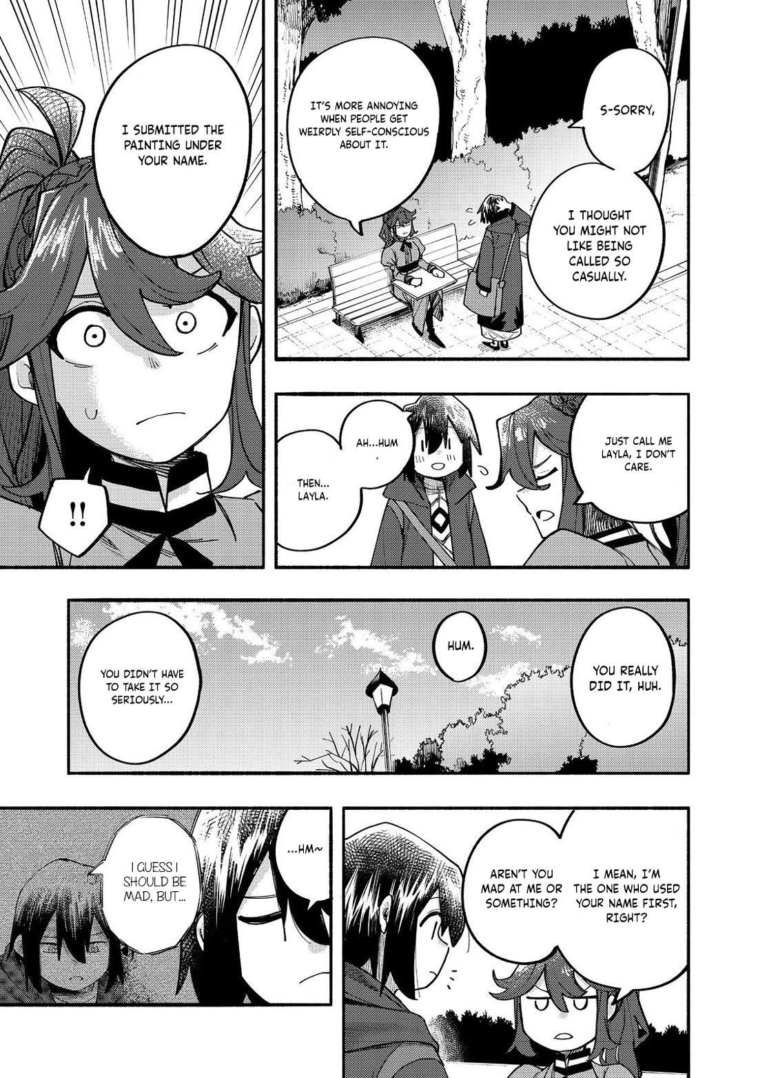 Kyou mo E ni Kaita Mochi ga Umai Chapter 41 - Page 18