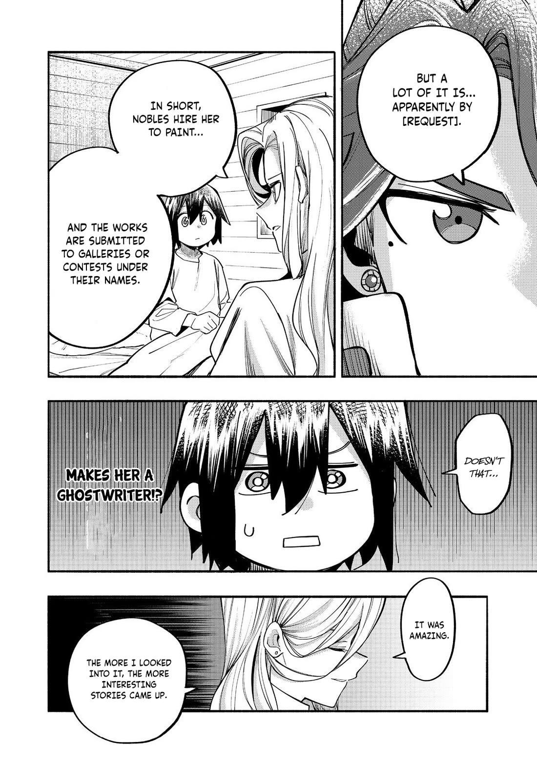 Kyou mo E ni Kaita Mochi ga Umai Chapter 41 - Page 7