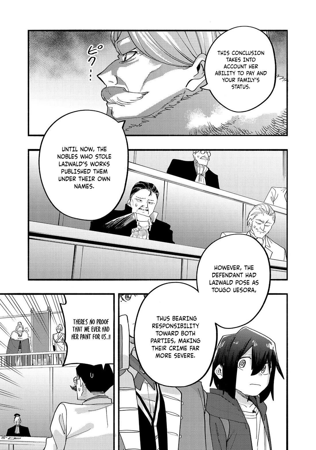 Kyou mo E ni Kaita Mochi ga Umai Chapter 43 - Page 22