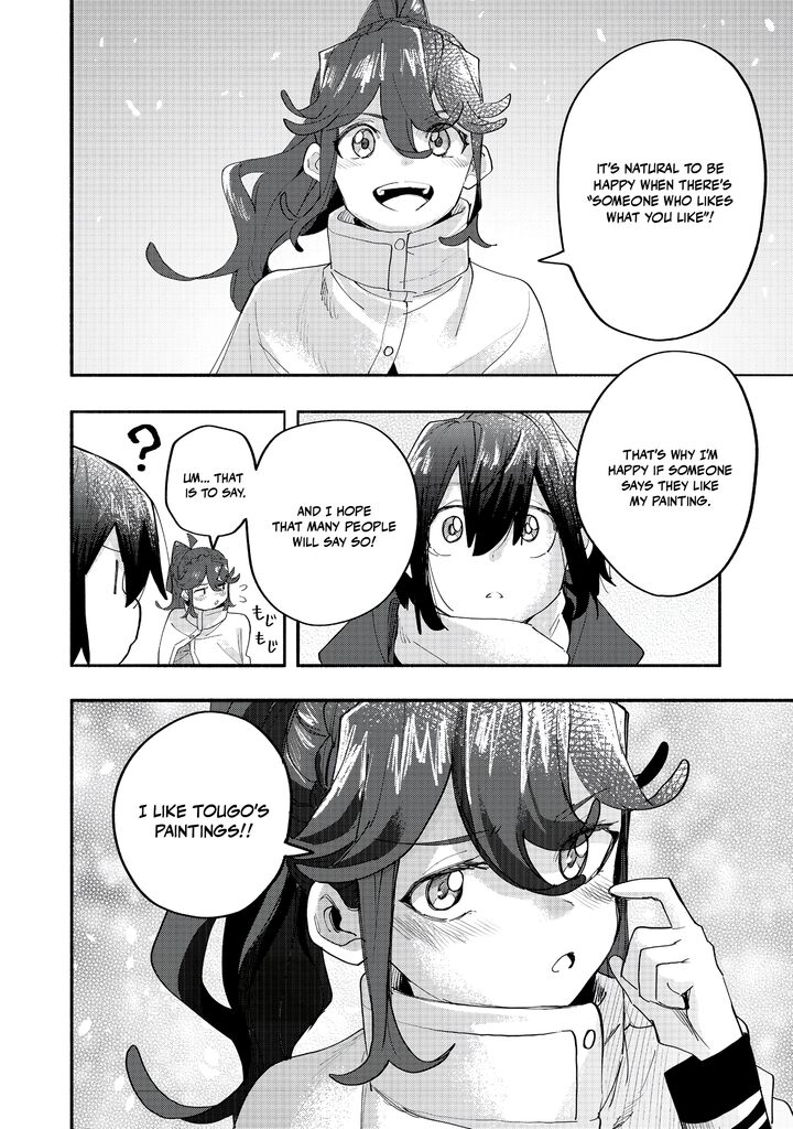 Kyou mo E ni Kaita Mochi ga Umai Chapter 44 - Page 28