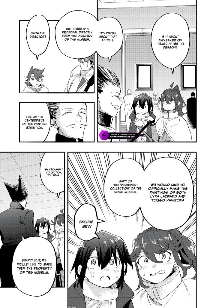 Kyou mo E ni Kaita Mochi ga Umai Chapter 44 - Page 35