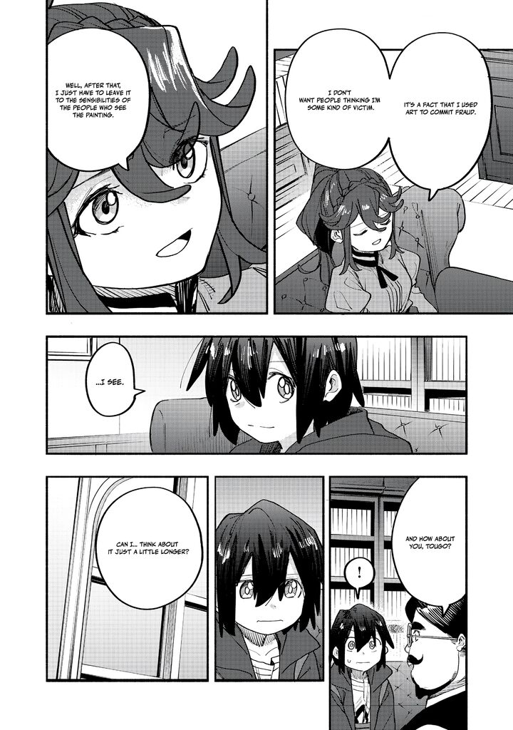 Kyou mo E ni Kaita Mochi ga Umai Chapter 45 - Page 12