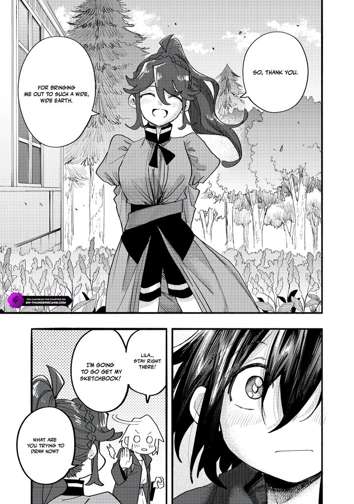 Kyou mo E ni Kaita Mochi ga Umai Chapter 46 - Page 35