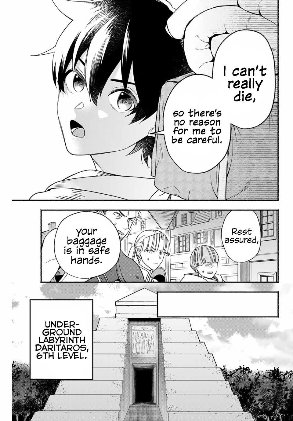 Eldias Lord: Conquer the Seven Dungeons With the Ultimate Skill of Never Dying Given to you by the Goddess Chapter 1 - Page 17