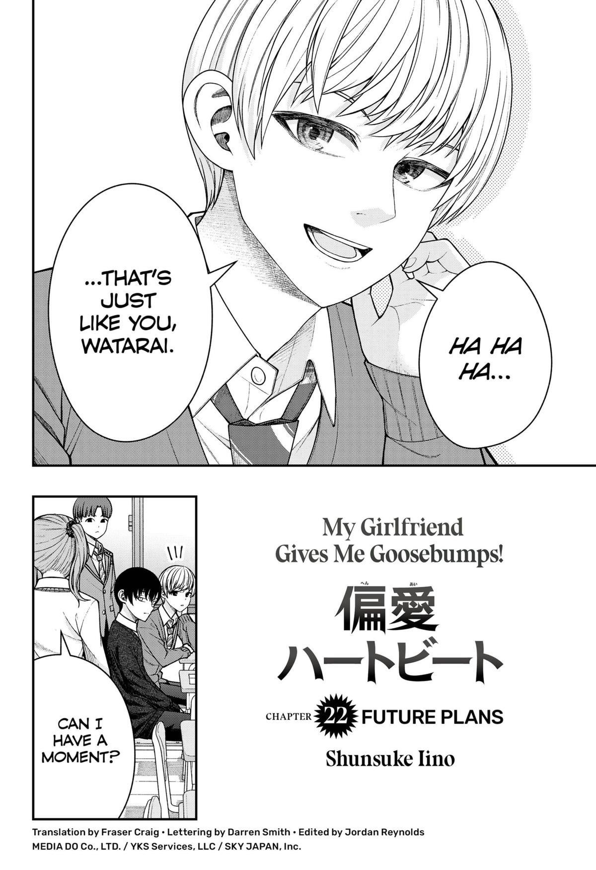 My Girlfriend Gives Me Goosebumps! Chapter 22 - Page 2