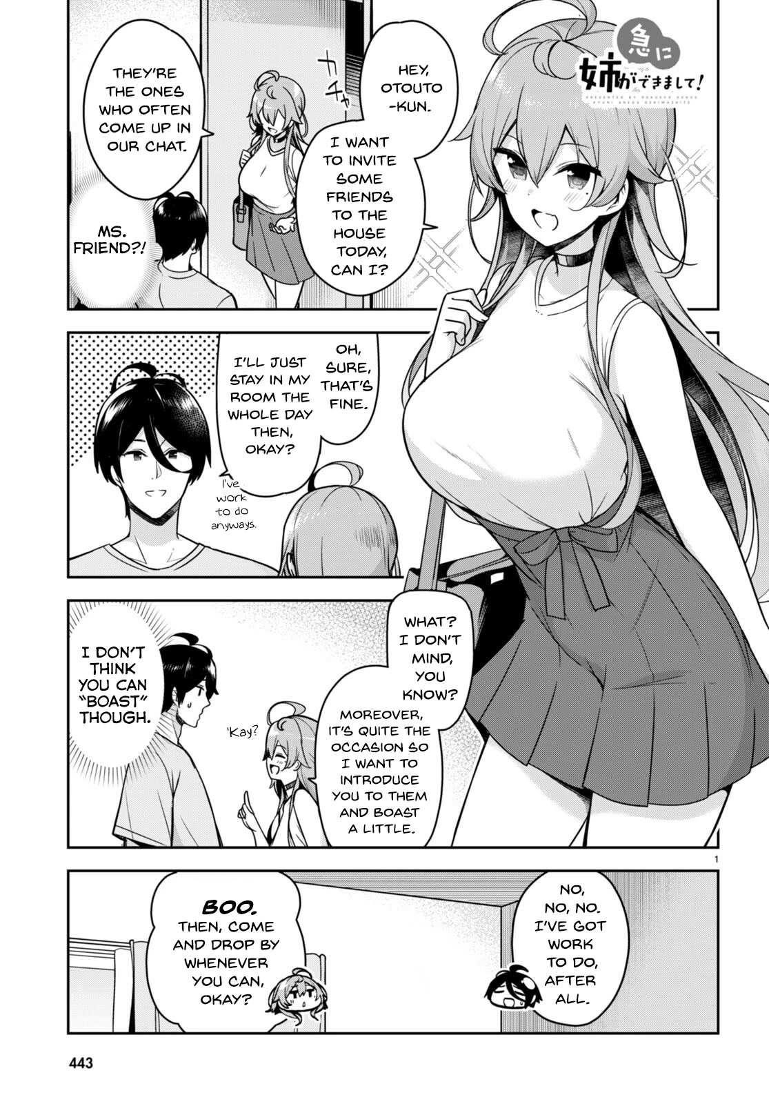 I Suddenly Have An “older” Sister! Chapter 13 - Page 1