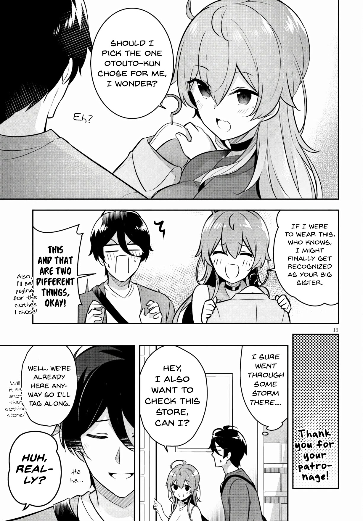I Suddenly Have An “older” Sister! Chapter 3 - Page 13