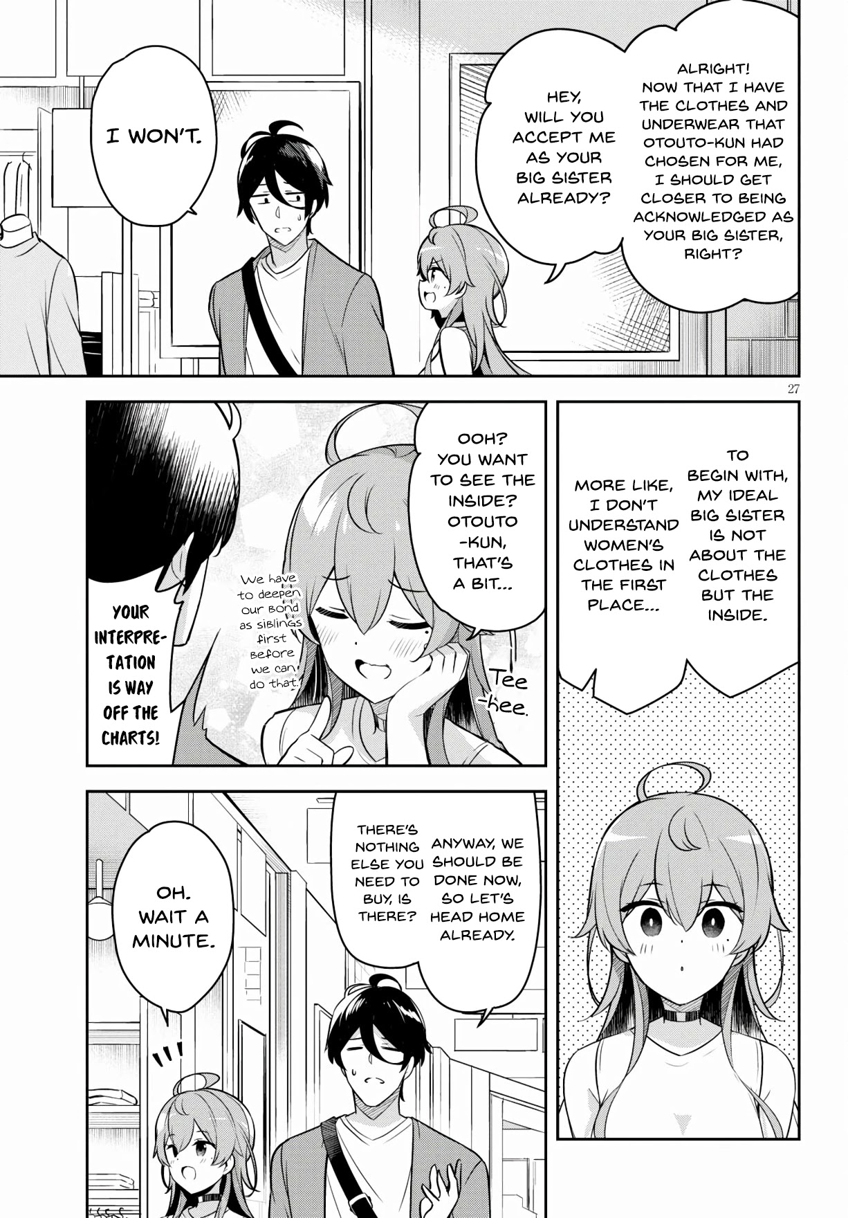 I Suddenly Have An “older” Sister! Chapter 3 - Page 27