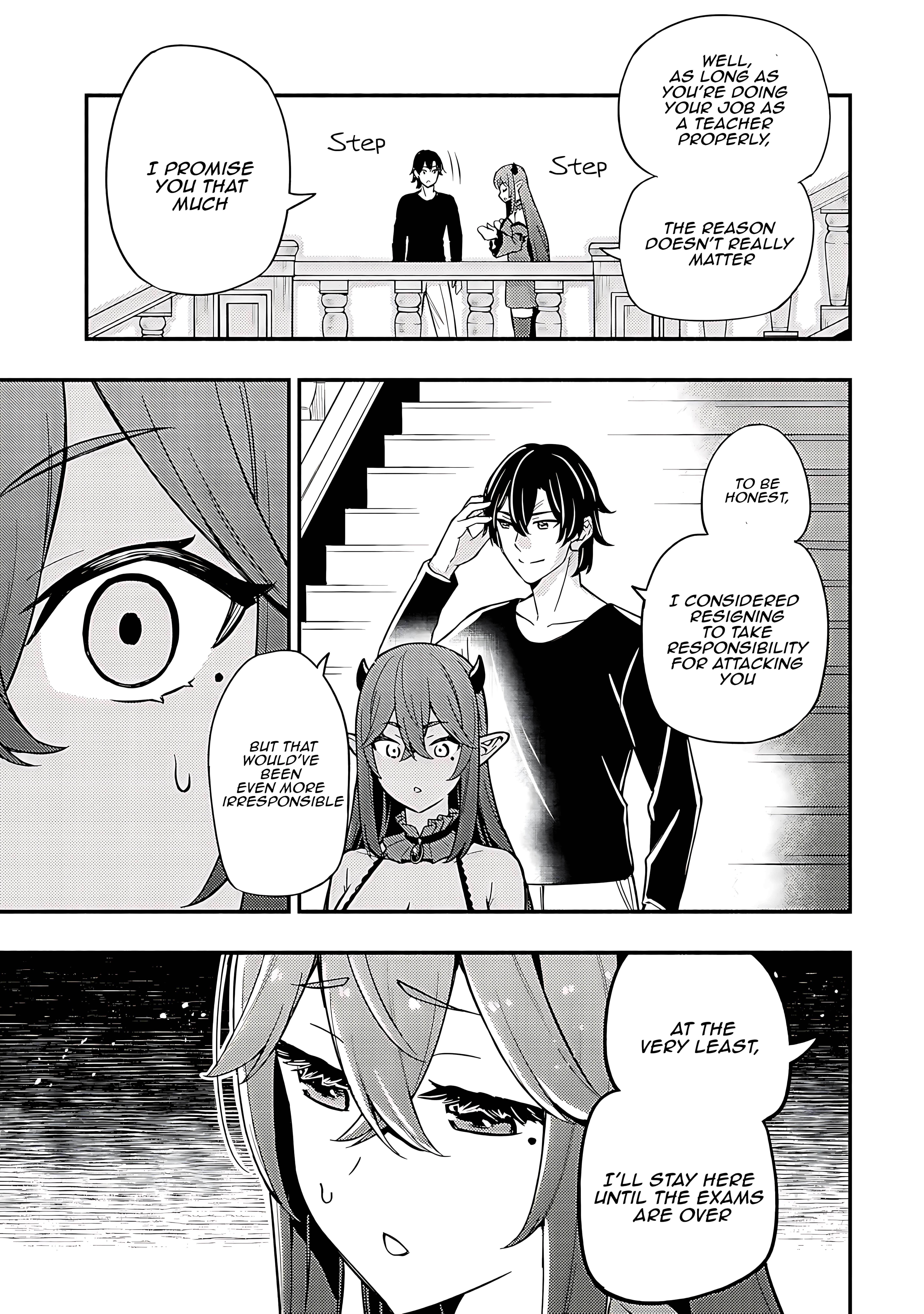 The Demon King’s Educator -The common teacher who has been exiled from the Brave Academy becomes a private teacher for the Devil’s daughters- Chapter 16.2 - Page 15