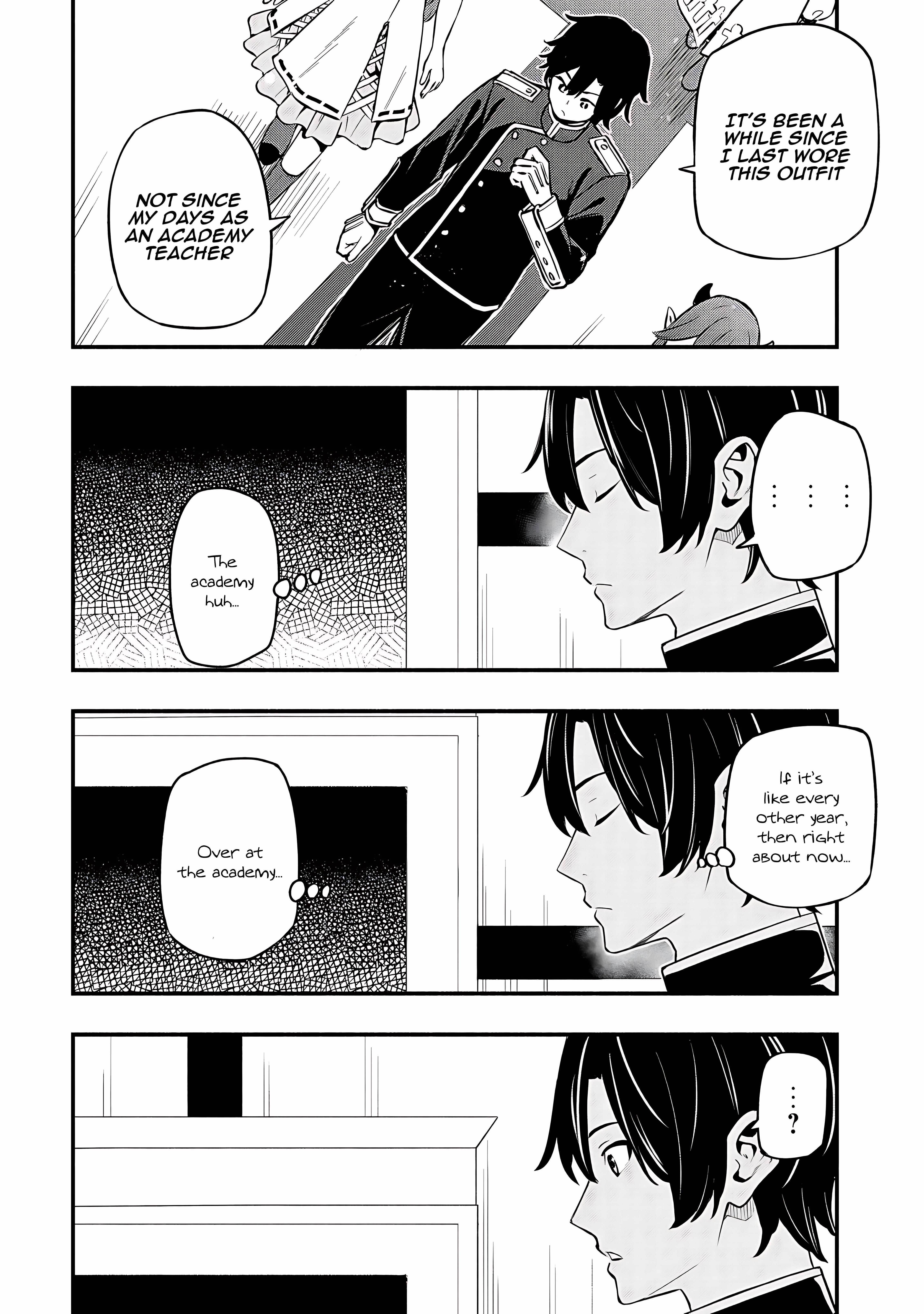 The Demon King’s Educator -The common teacher who has been exiled from the Brave Academy becomes a private teacher for the Devil’s daughters- Chapter 25 - Page 4