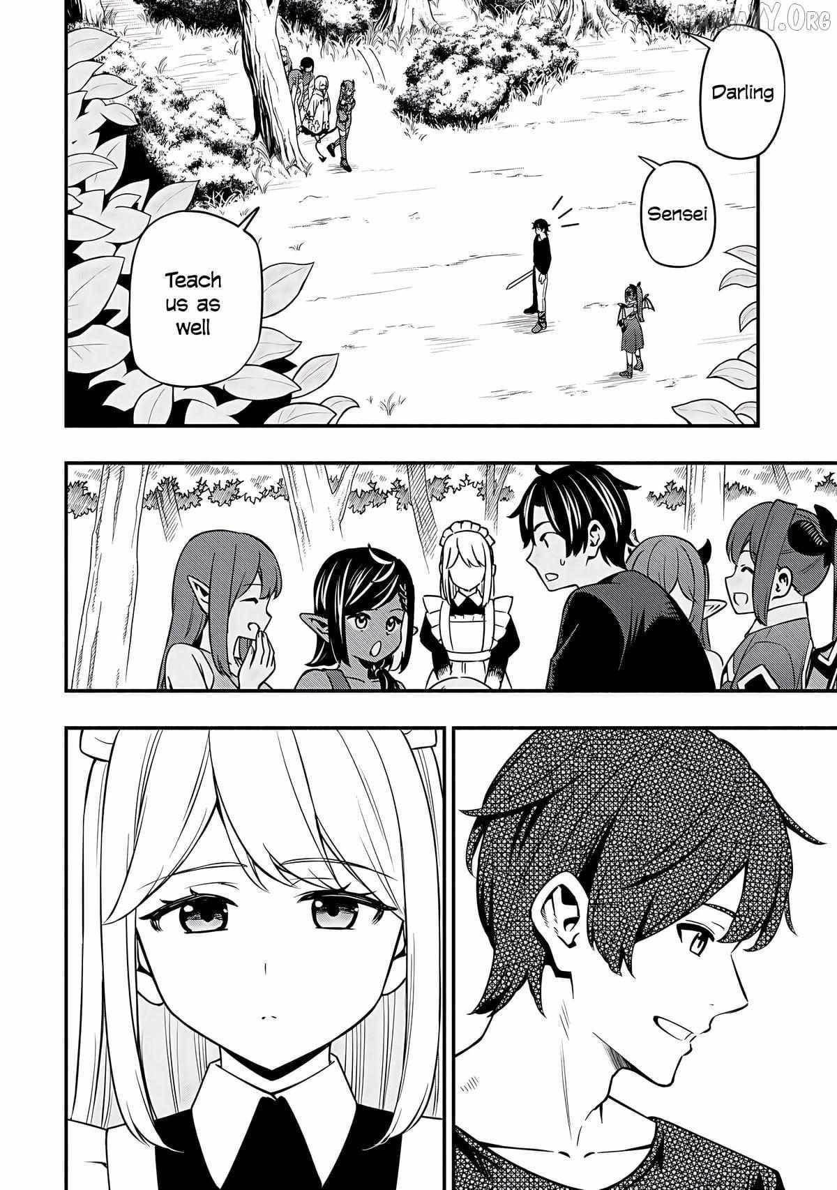 The Demon King’s Educator -The common teacher who has been exiled from the Brave Academy becomes a private teacher for the Devil’s daughters- Chapter 33 - Page 22