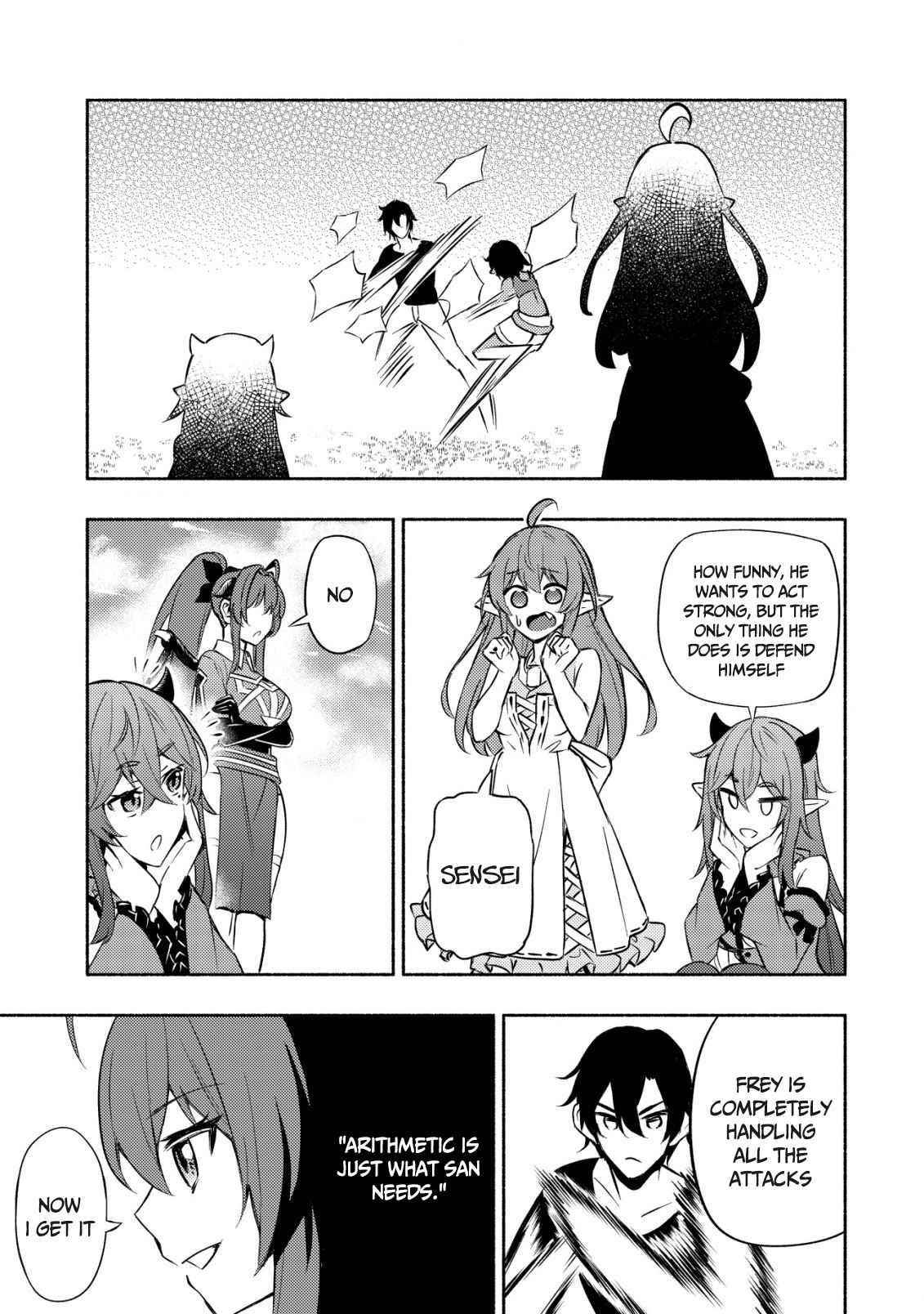 The Demon King’s Educator -The common teacher who has been exiled from the Brave Academy becomes a private teacher for the Devil’s daughters- Chapter 4 - Page 21