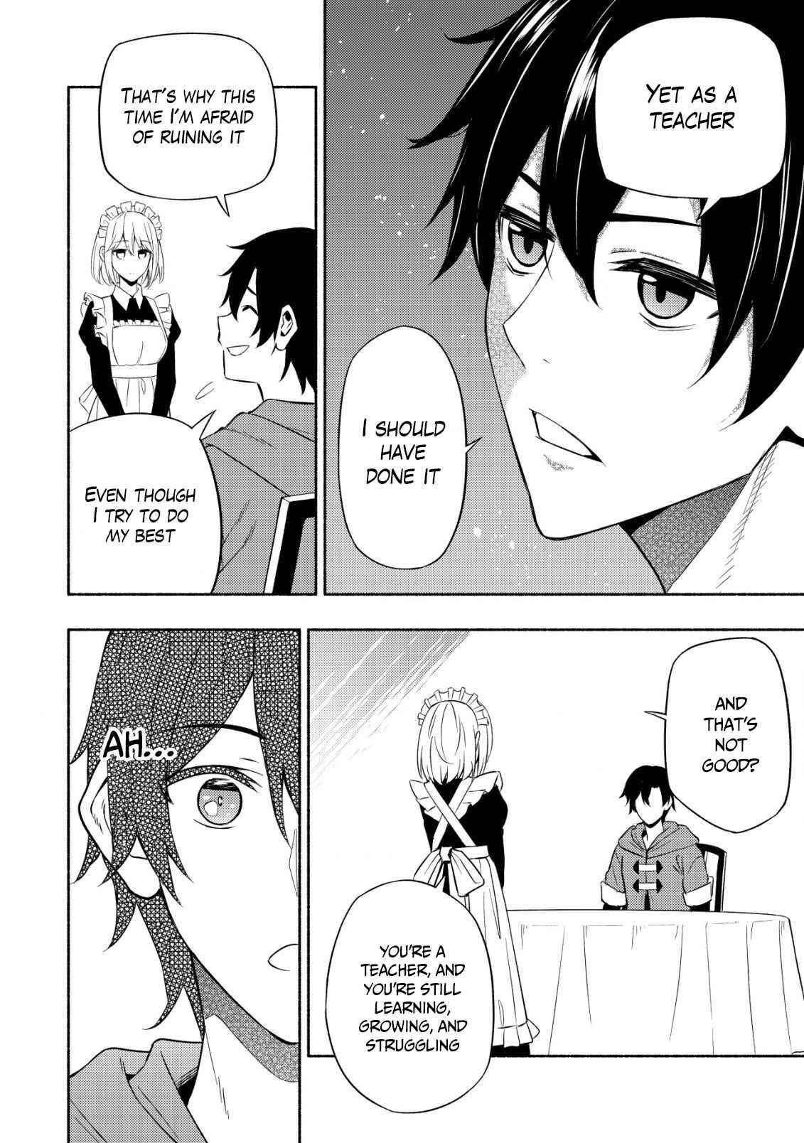 The Demon King’s Educator -The common teacher who has been exiled from the Brave Academy becomes a private teacher for the Devil’s daughters- Chapter 5 - Page 8