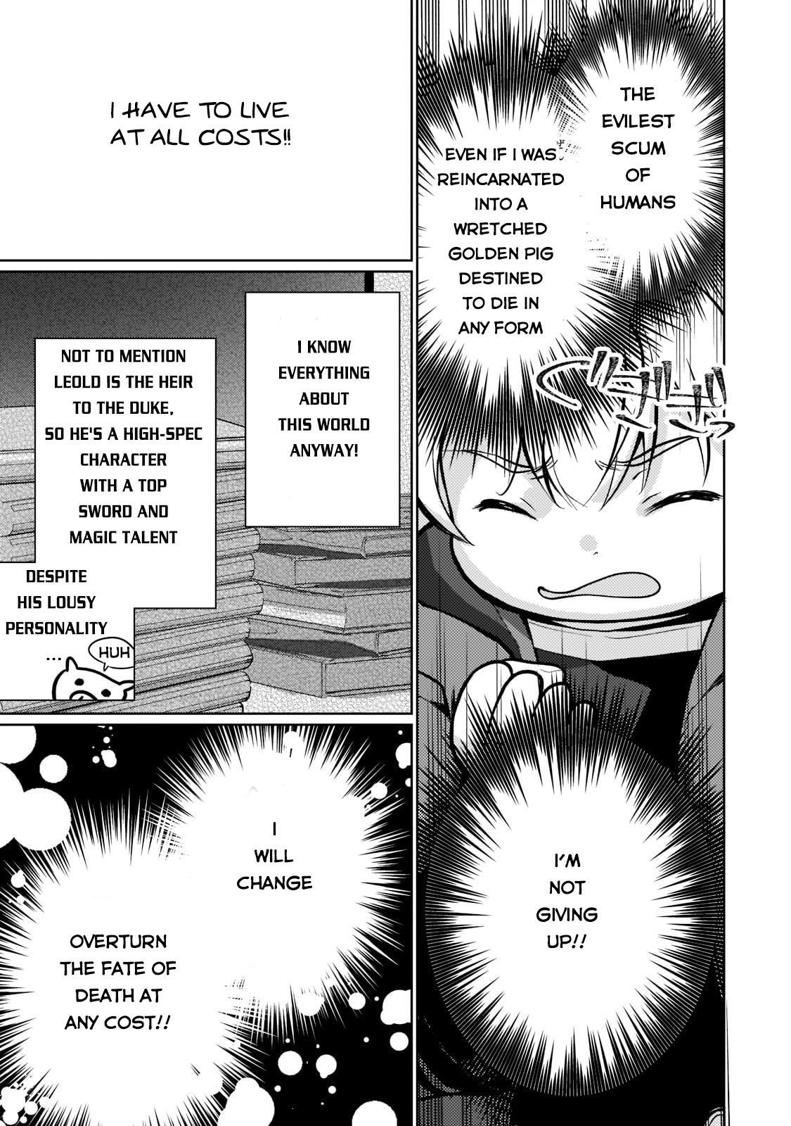 Eroge Reincarnation, Struggle of a Golden Pig Aristocrat Against Fate Chapter 1 - Page 45