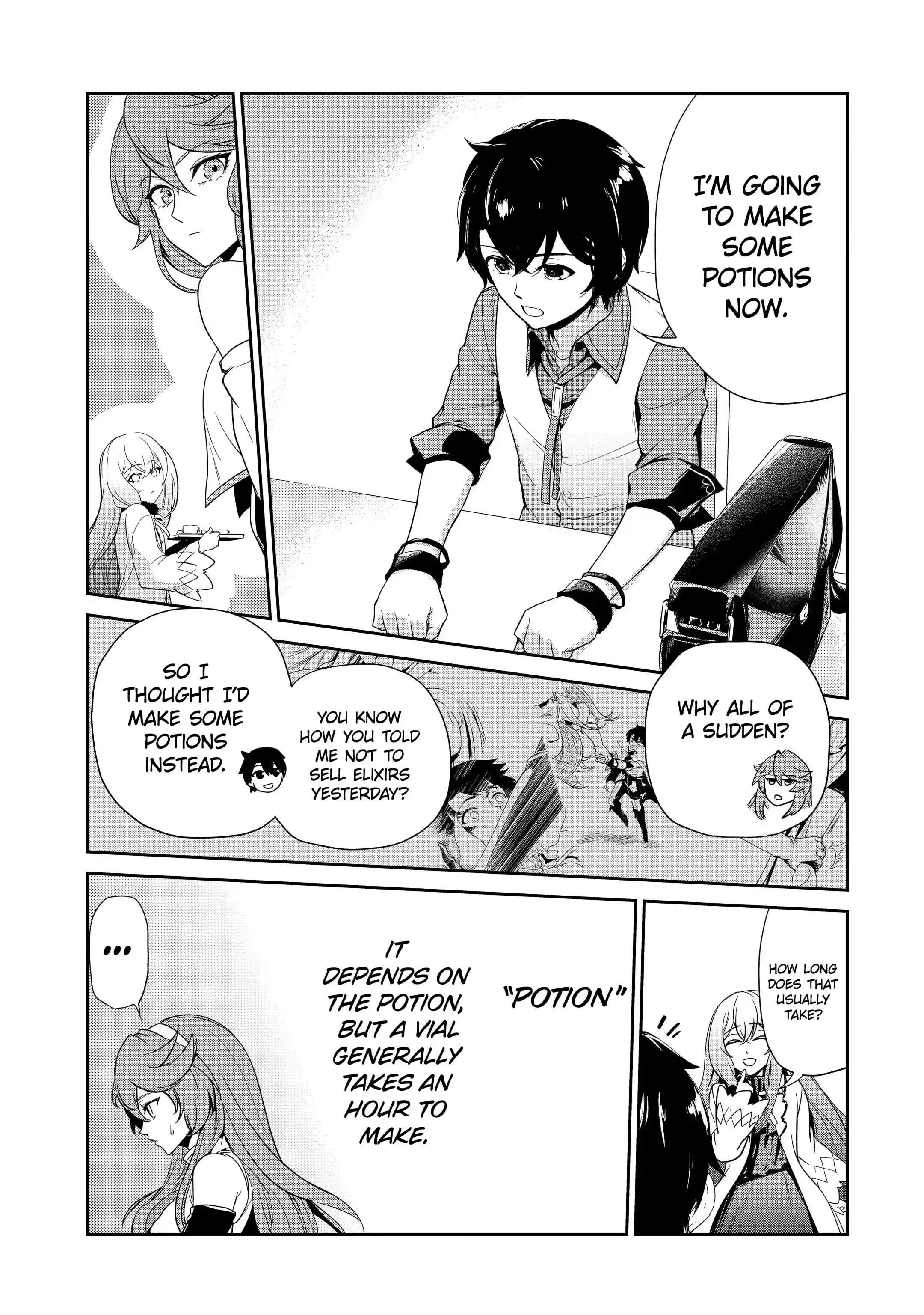 I’m an Alchemist Who Doesn’t Know How OP I Am Chapter 1.3 - Page 4