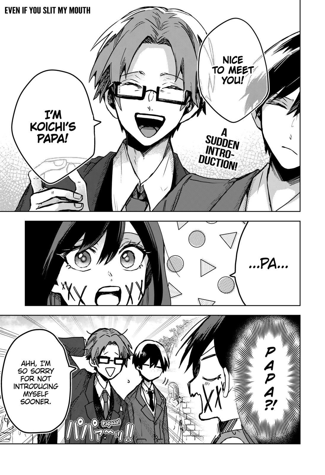 Kuchi ga Saketemo Kimi ni wa (2020 Short) Chapter 27 - Page 1