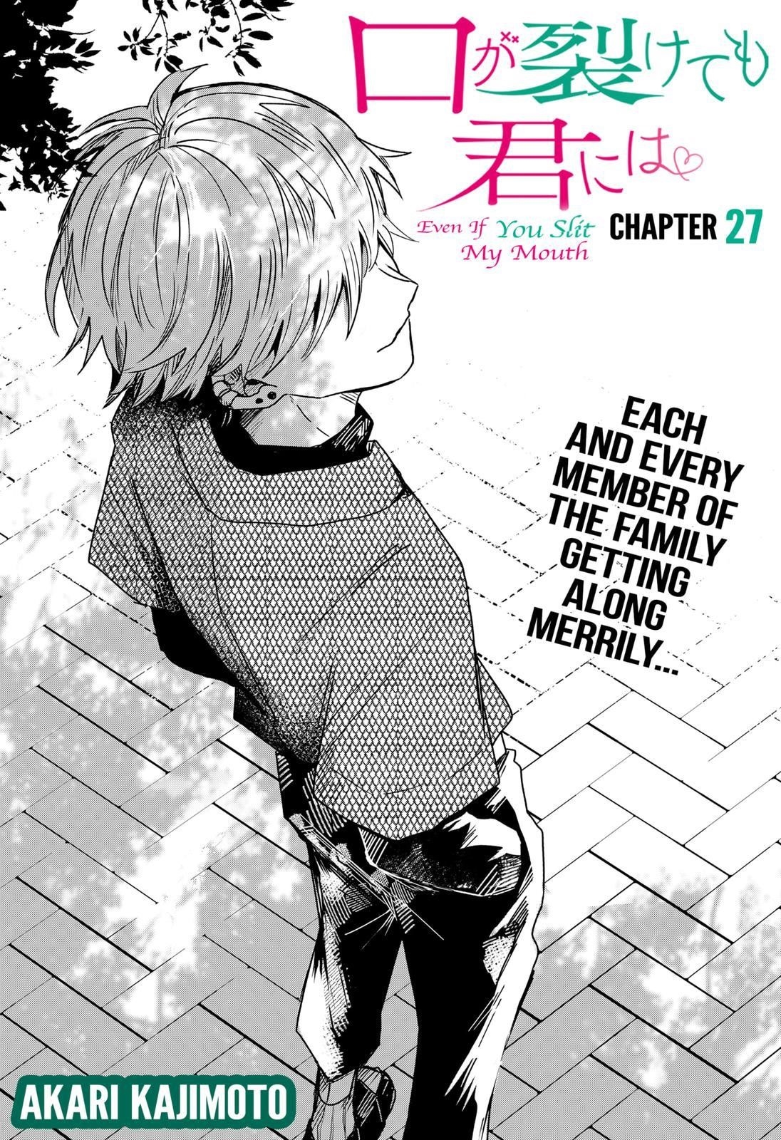 Kuchi ga Saketemo Kimi ni wa (2020 Short) Chapter 27 - Page 6