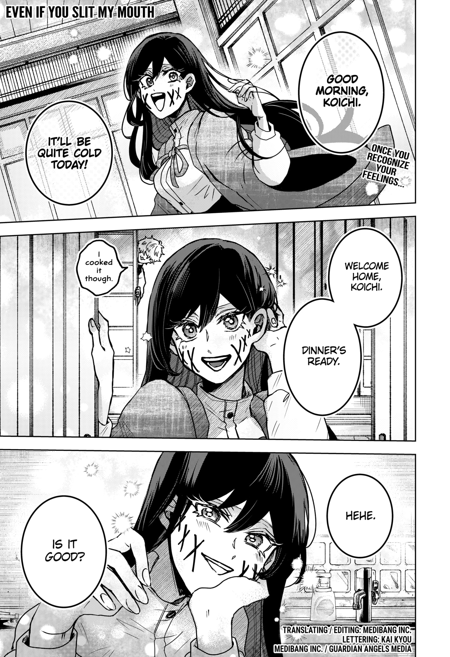 Kuchi ga Saketemo Kimi ni wa (2020 Short) Chapter 52 - Page 1