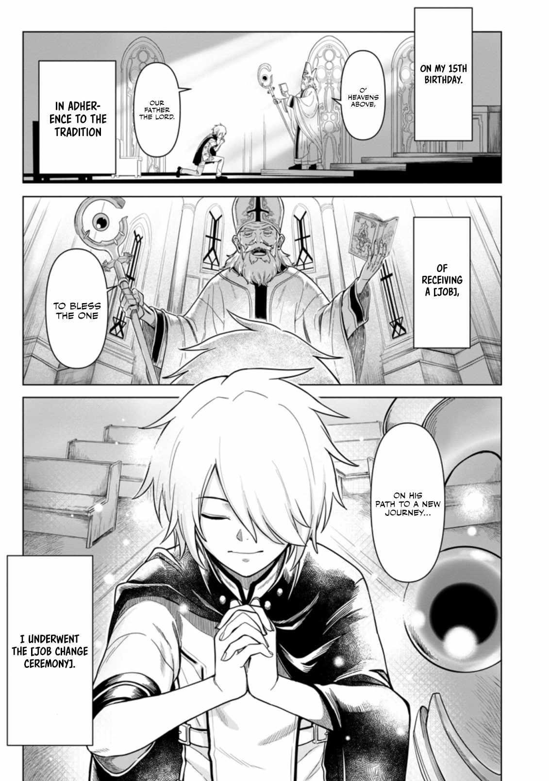 The Strongest Sage Without a Job – I Couldn’t Get a Job and Was Exiled, but With the Knowledge of the Game, I Was the Strongest in the Other World Chapter 1 - Page 1