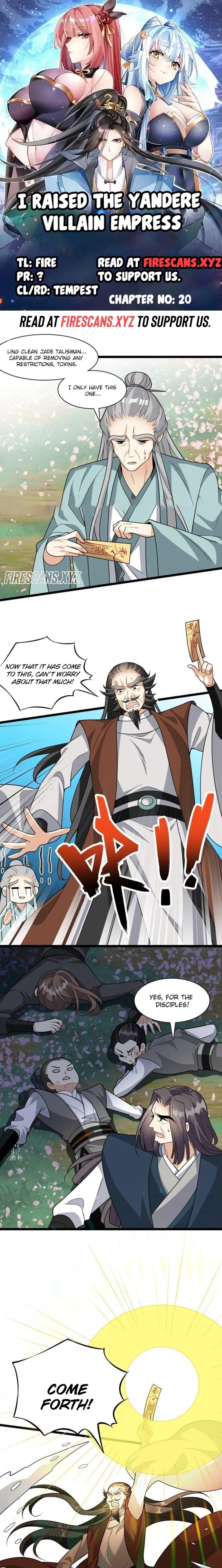 I Raised the Yandere Villain Empress Chapter 20 - Page 1