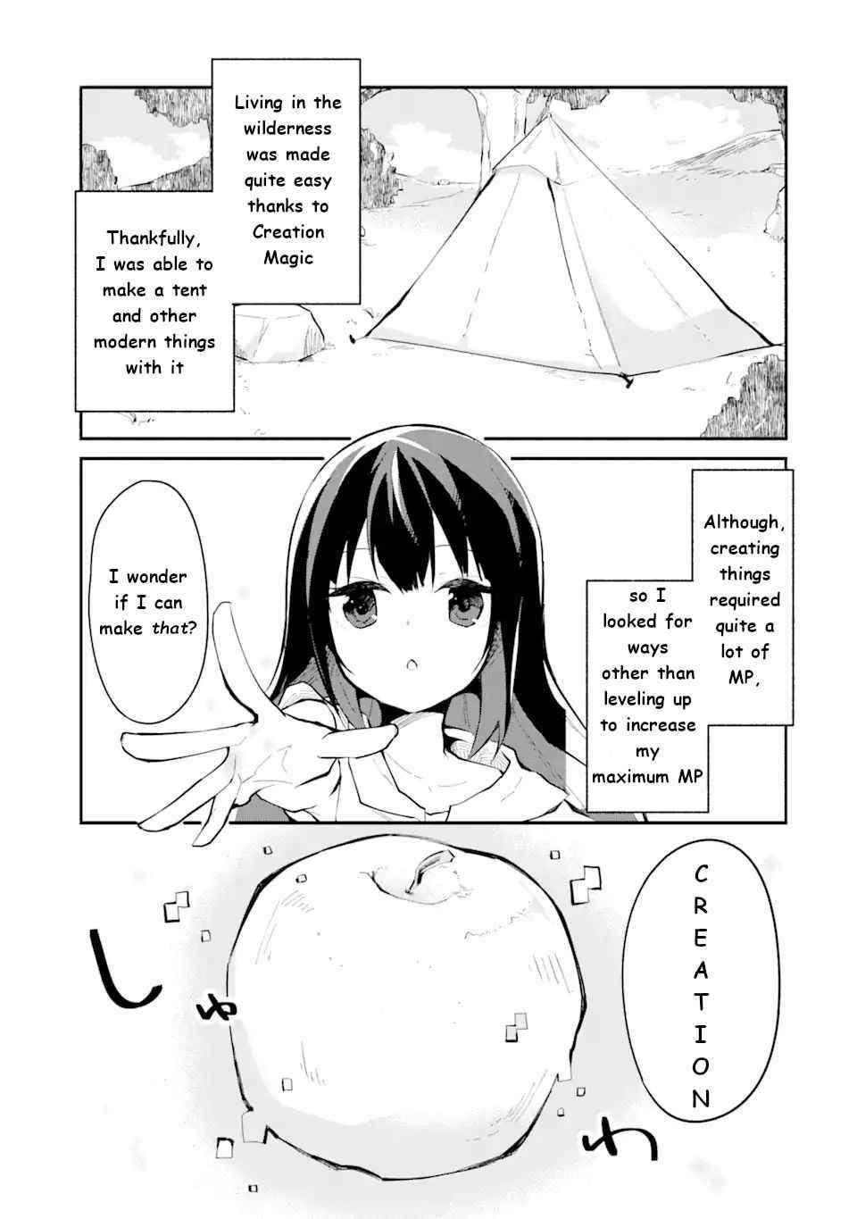 Maryoku Cheat na Majo ni Narimashita ~Souzou Mahou de Kimama na Isekai Seikatsu~ Chapter 1.2 - Page 1