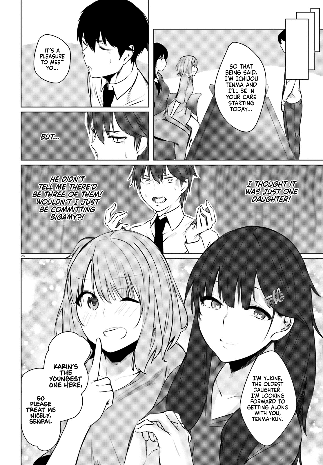 Could You Turn Three Perverted Sisters Into Fine Brides? Chapter 1 - Page 24