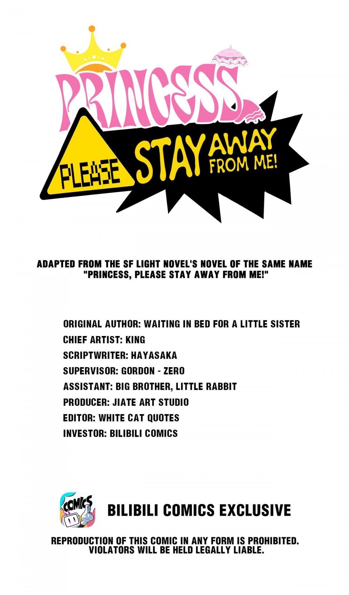 Princess, Please Distance Yourself A Little Chapter 31 - Page 1