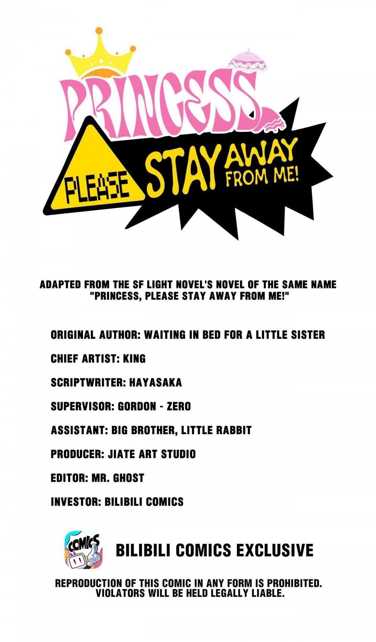 Princess, Please Distance Yourself A Little Chapter 36 - Page 1