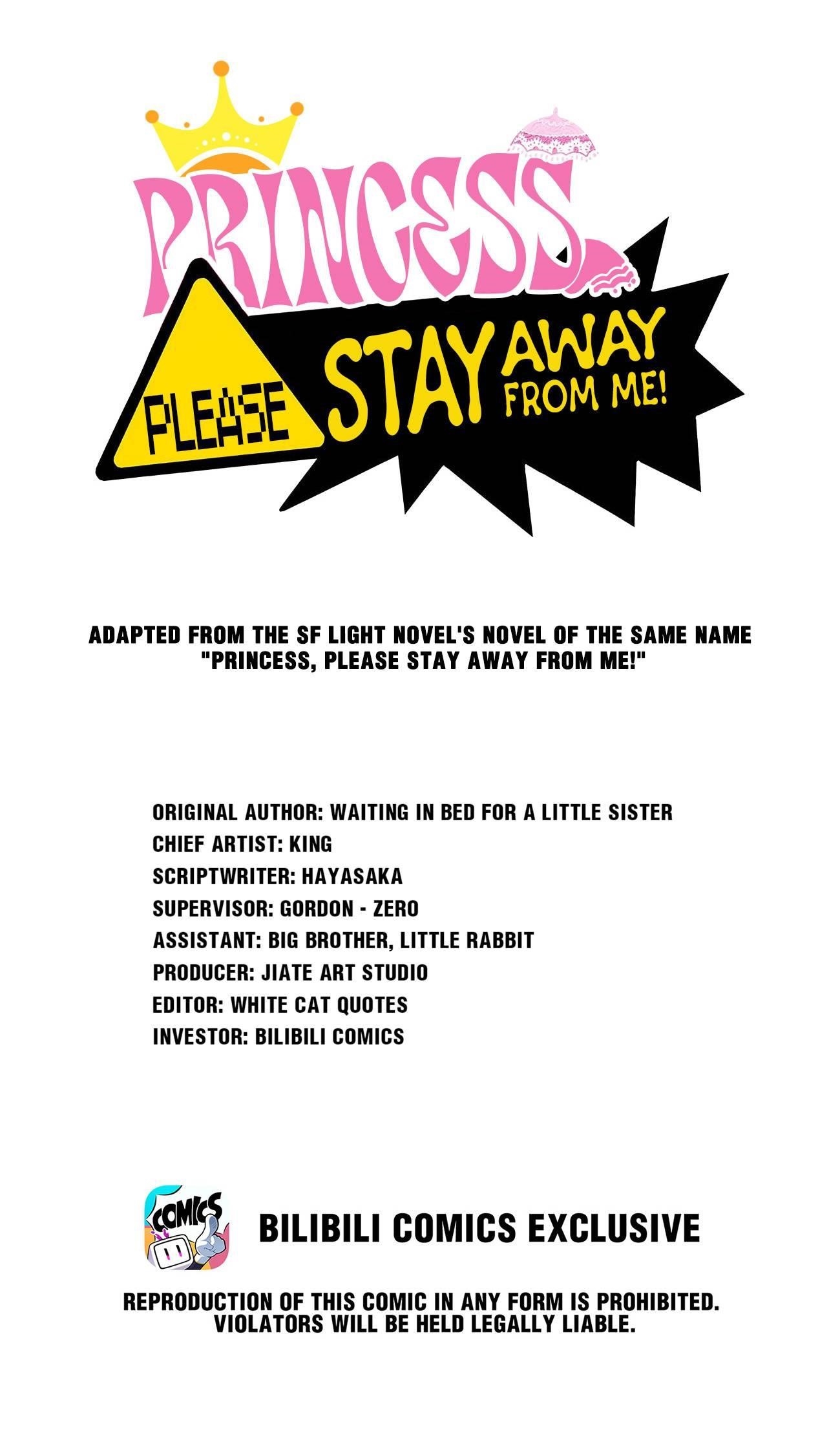 Princess, Please Distance Yourself A Little Chapter 53 - Page 1