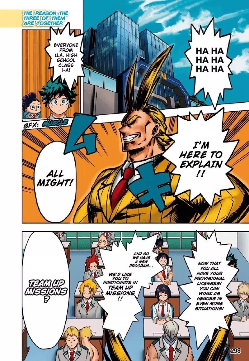 MY HERO ACADEMIA: TEAM UP MISSION Chapter 1 - Page 3