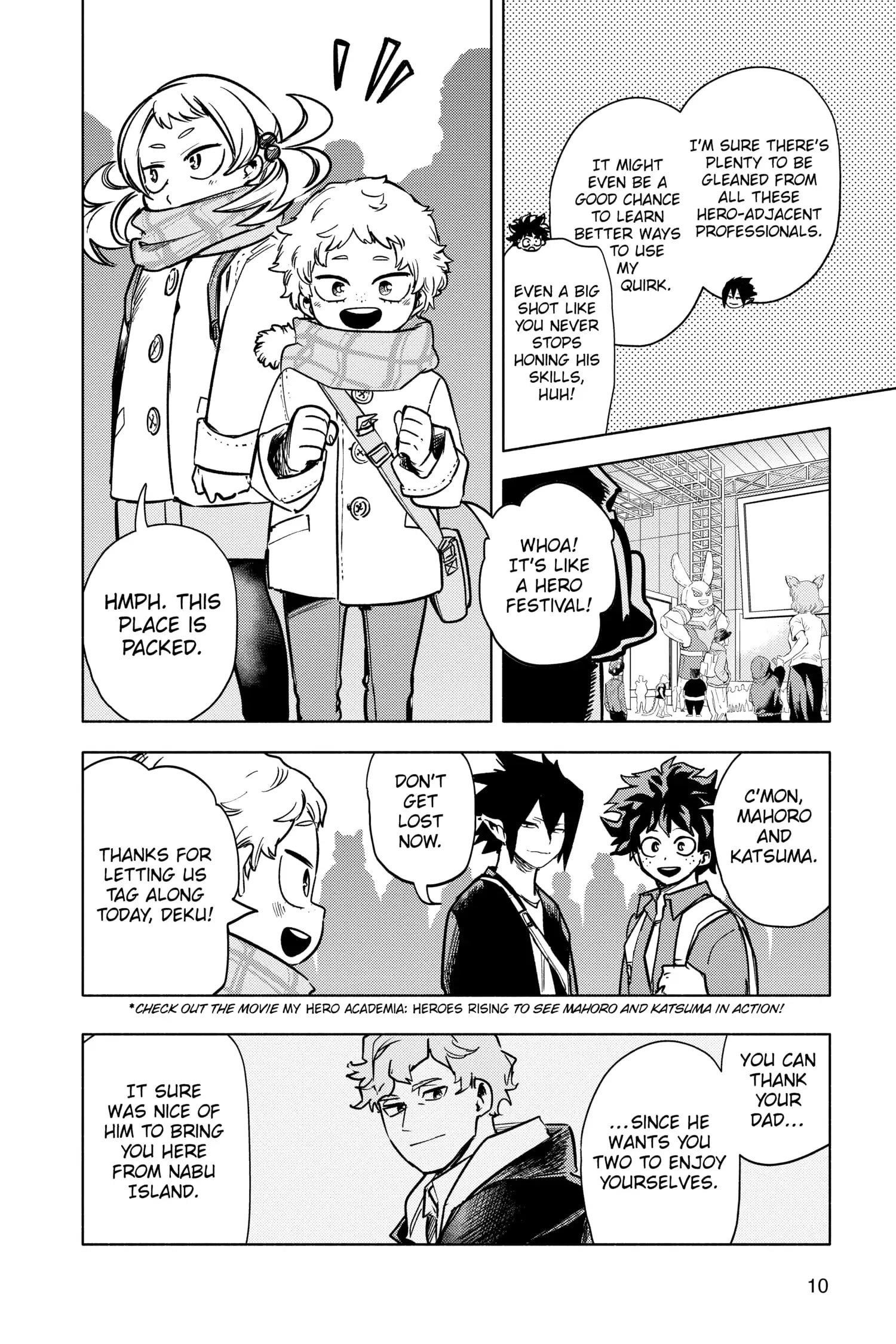 MY HERO ACADEMIA: TEAM UP MISSION Chapter 32 - Page 10