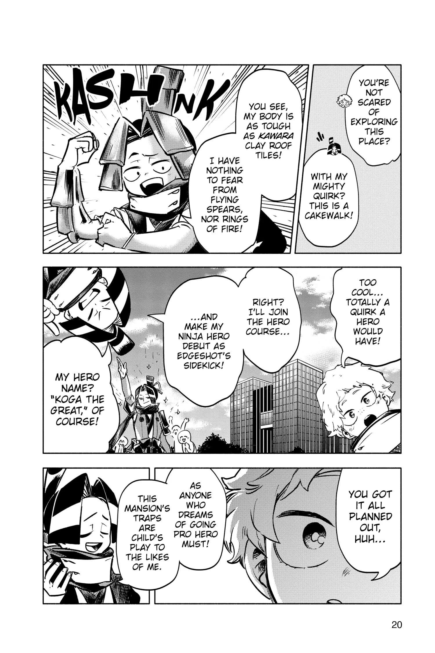 MY HERO ACADEMIA: TEAM UP MISSION Chapter 32 - Page 20