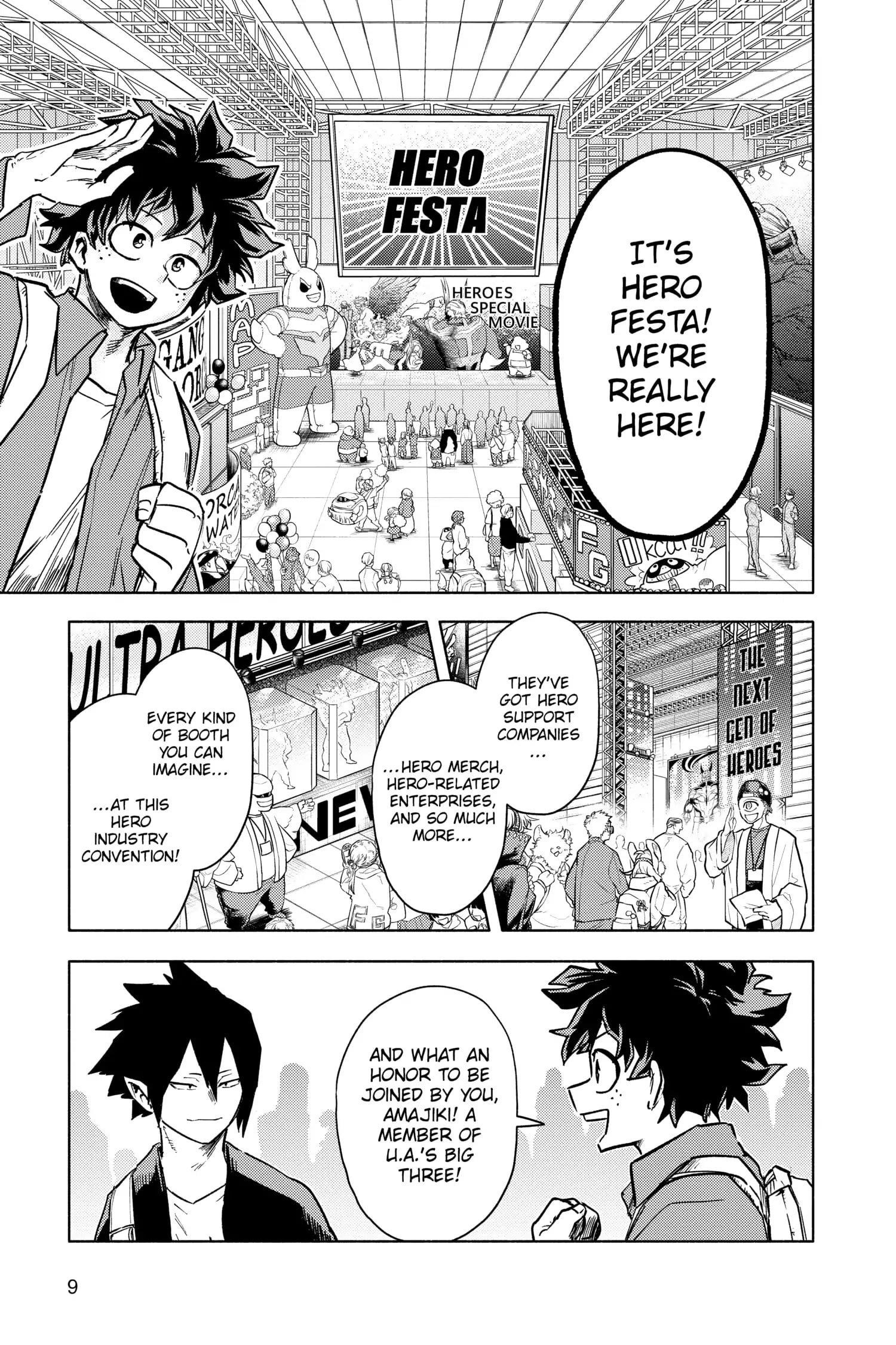 MY HERO ACADEMIA: TEAM UP MISSION Chapter 32 - Page 9