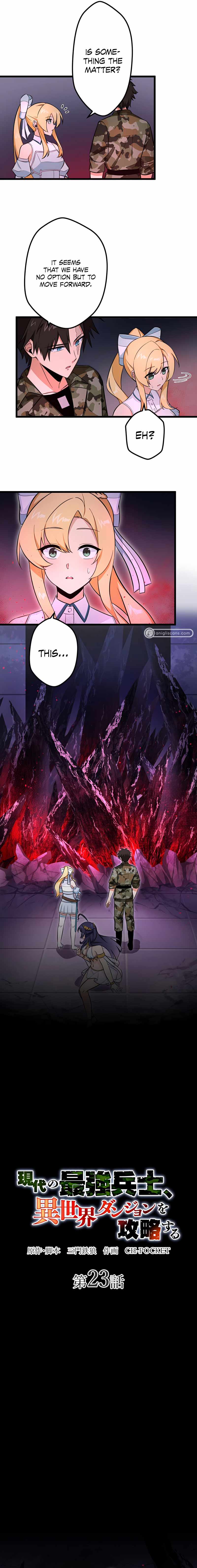 The Modern Era’s Strongest Soldier Conquers Another World’s Dungeon Chapter 23 - Page 2