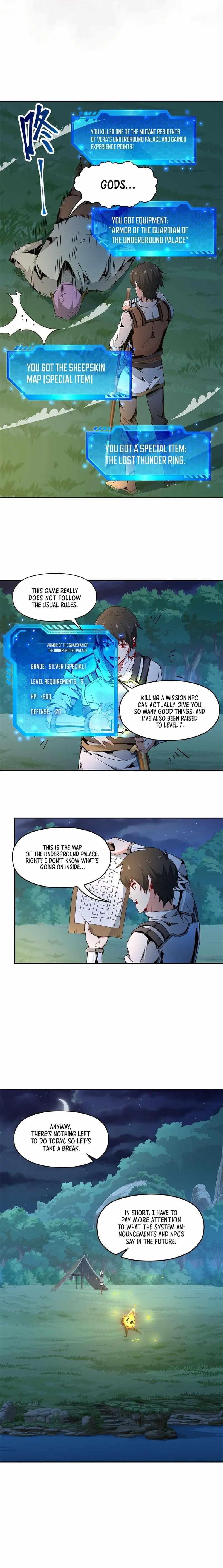 I Have A Billion Achievements! Chapter 4 - Page 7