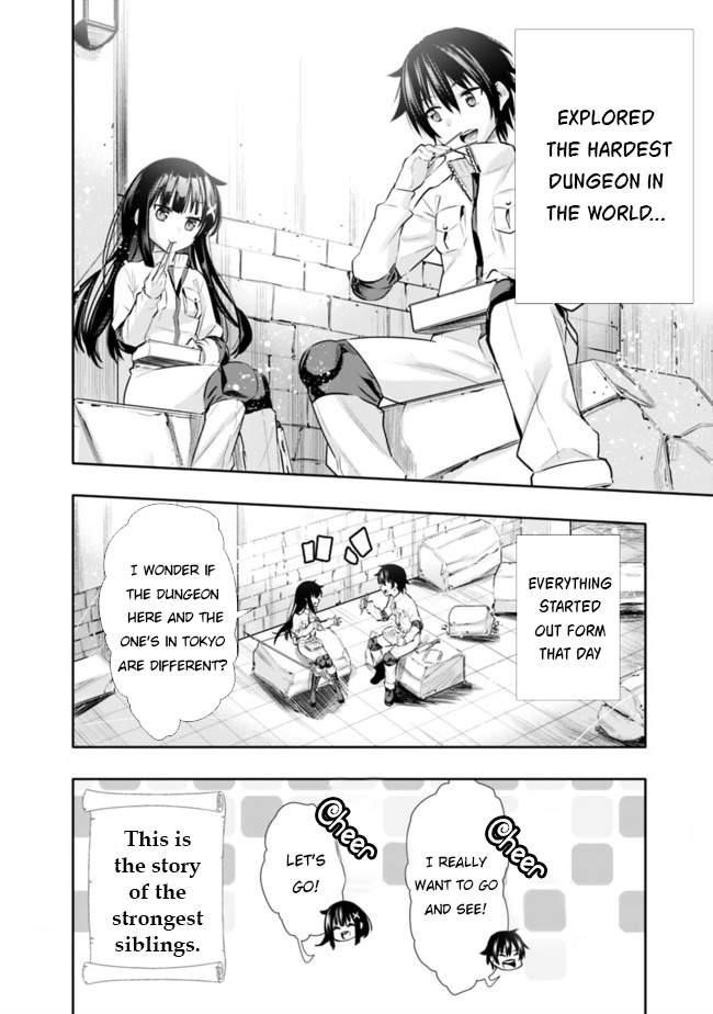 Basement Dungeon: Poor Brother and Sister Become the Strongest in Search of Entertainment Chapter 1 - Page 38