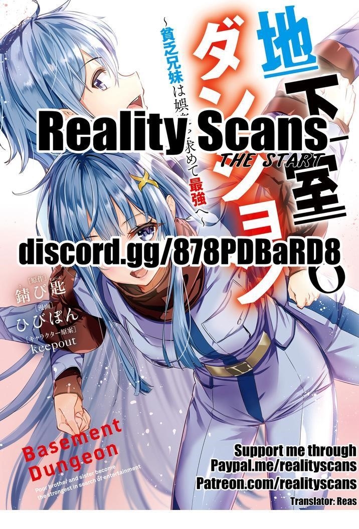 Basement Dungeon: Poor Brother and Sister Become the Strongest in Search of Entertainment Chapter 27 - Page 20