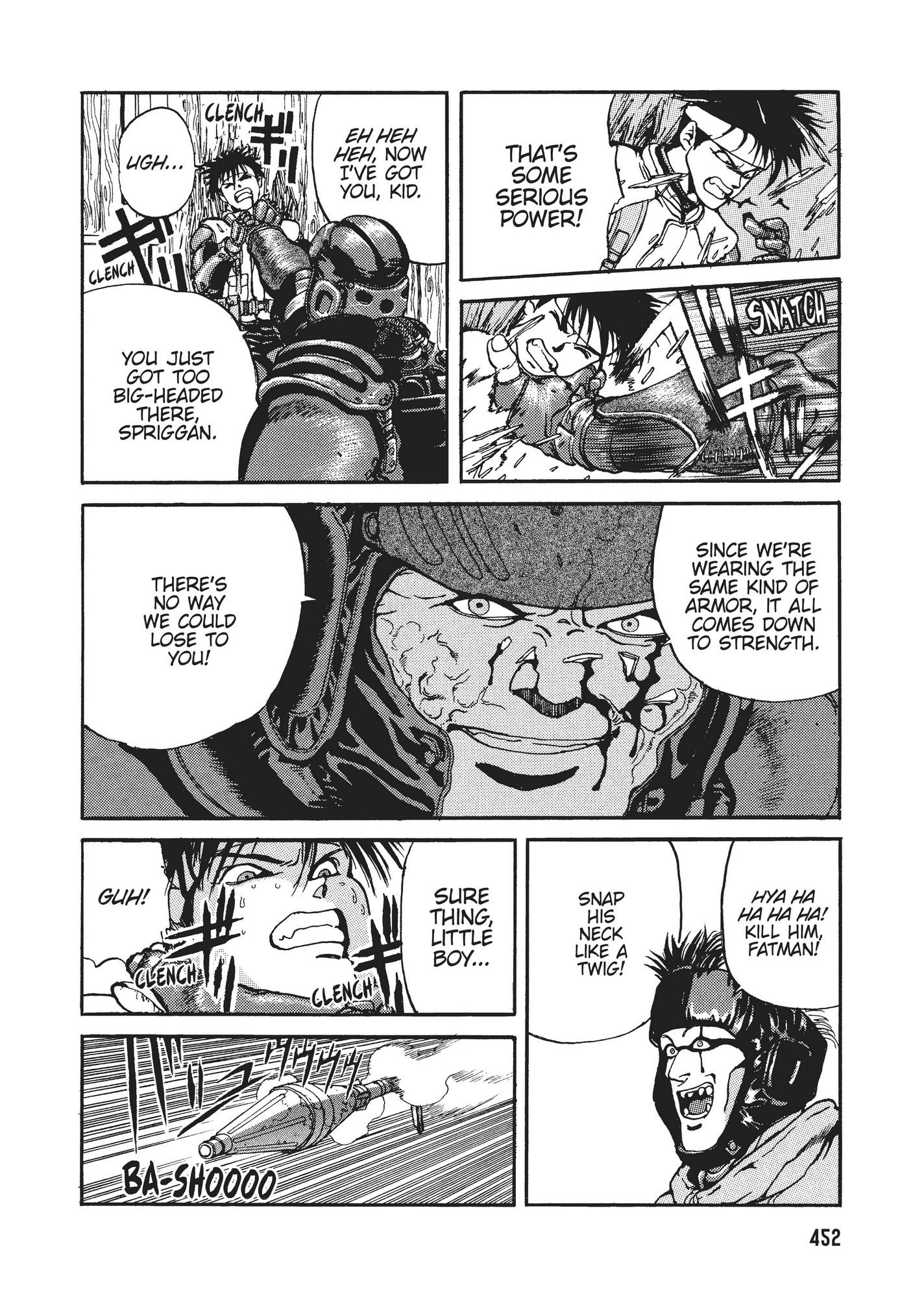 Spriggan Chapter 17 - Page 36