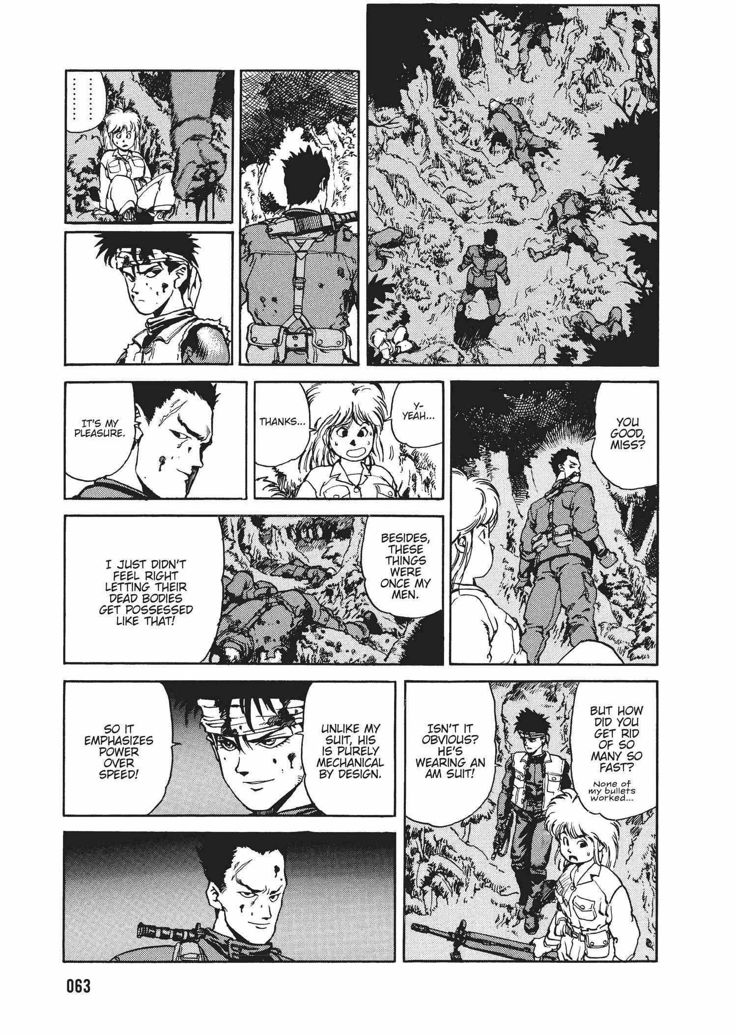 Spriggan Chapter 22 - Page 63