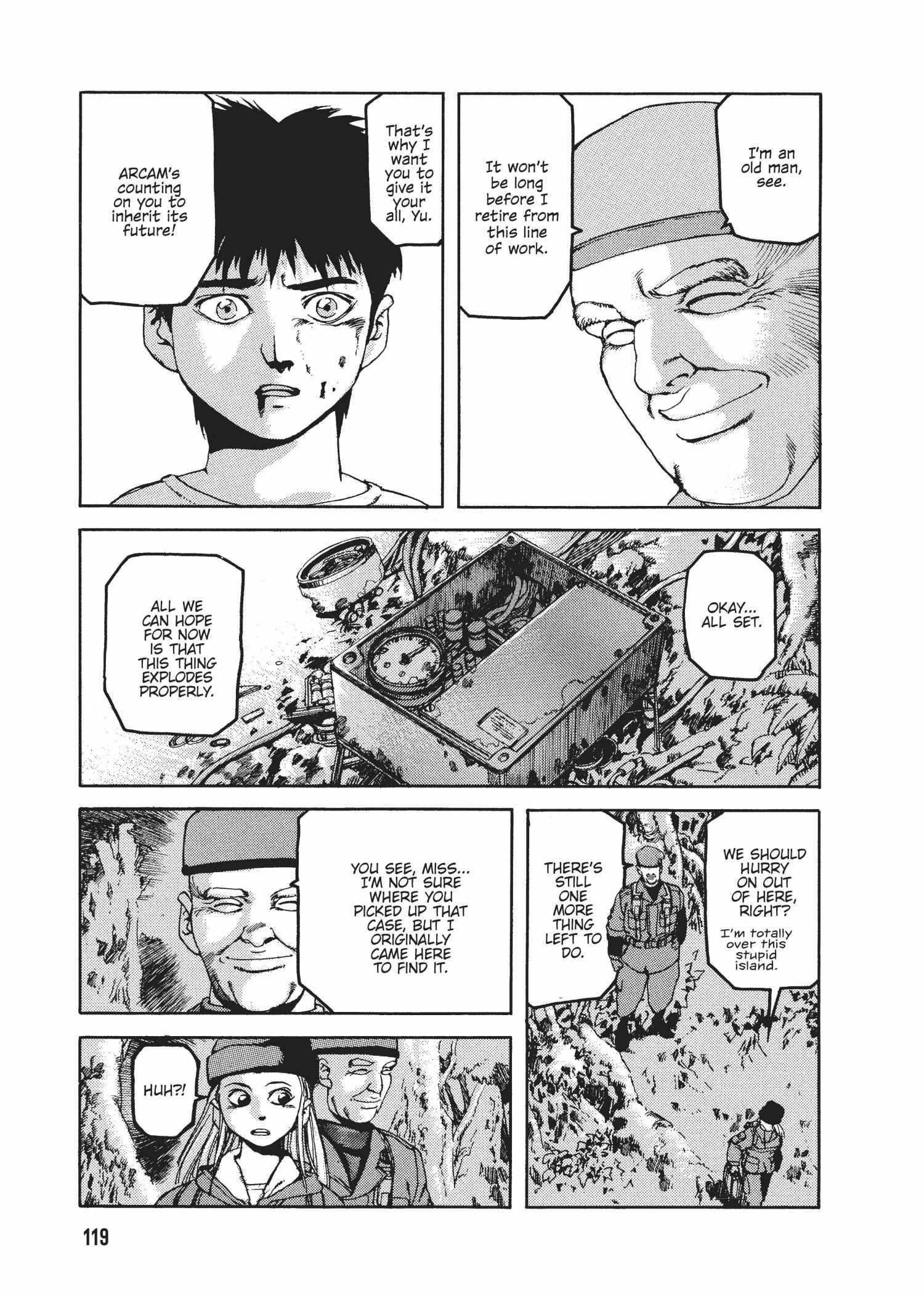 Spriggan Chapter 39 - Page 70