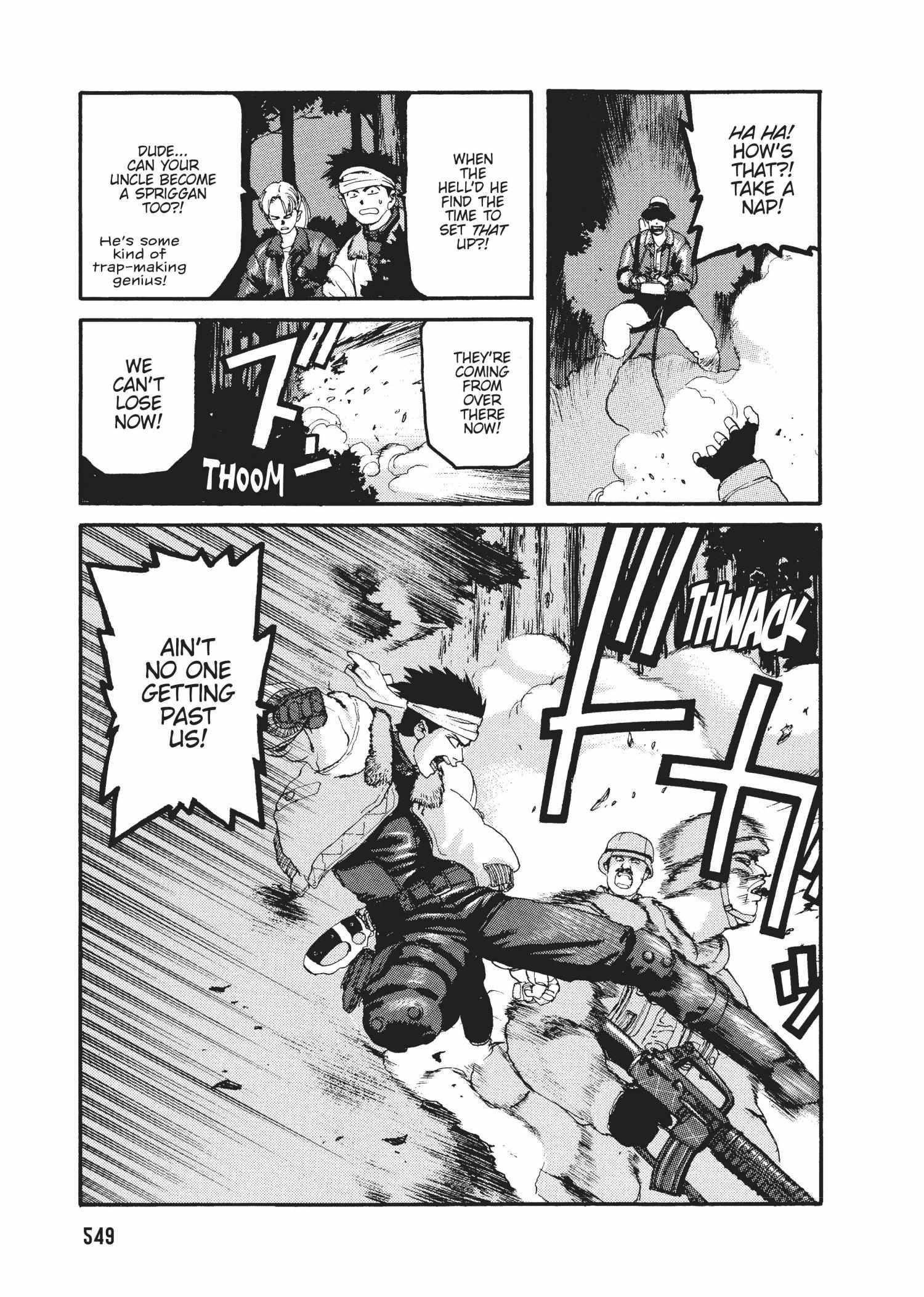 Spriggan Chapter 50 - Page 36