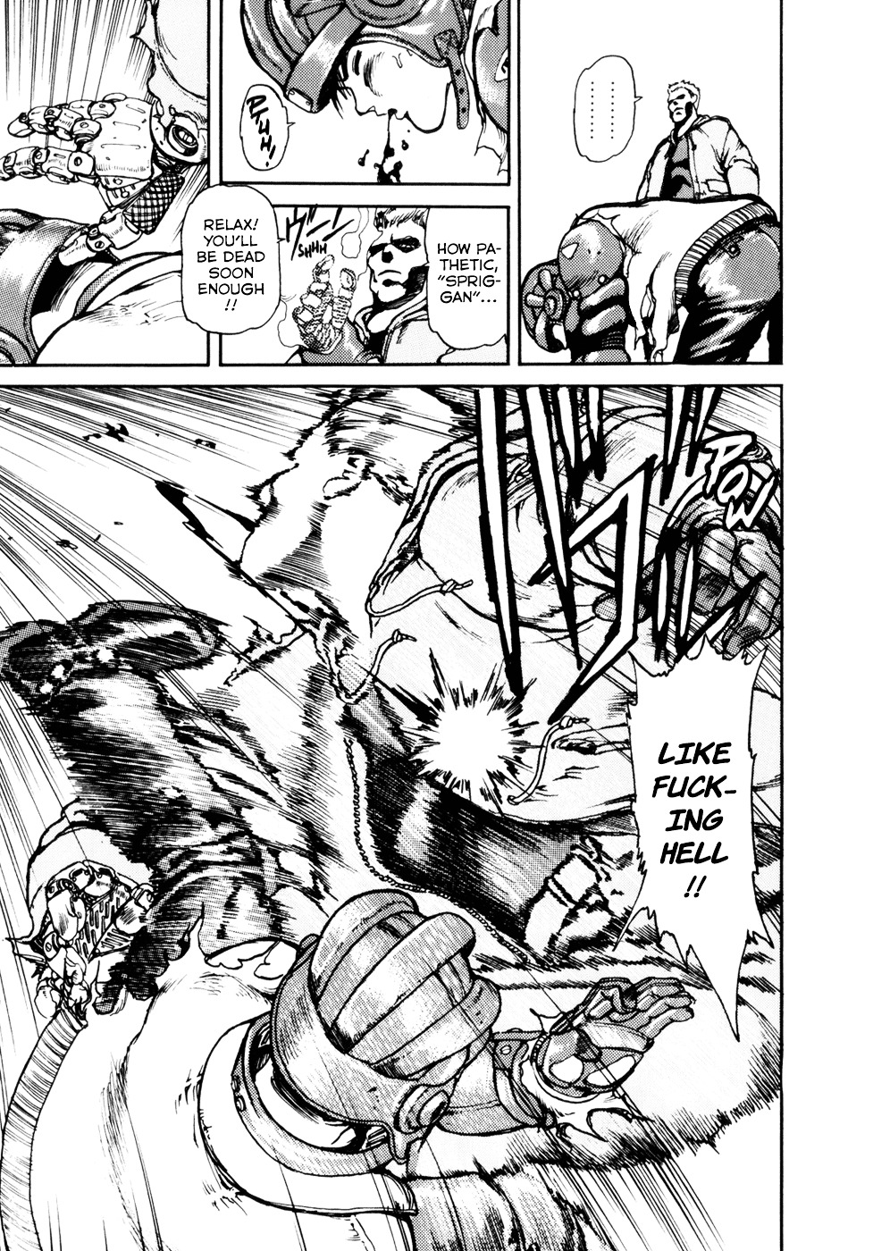 Spriggan Chapter 9 - Page 12