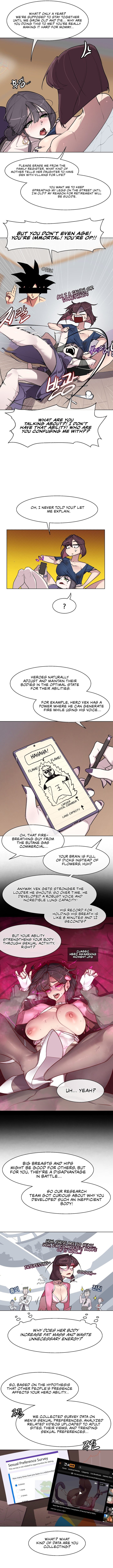 Secret! Orgasm Hero Chapter 8 - Page 4