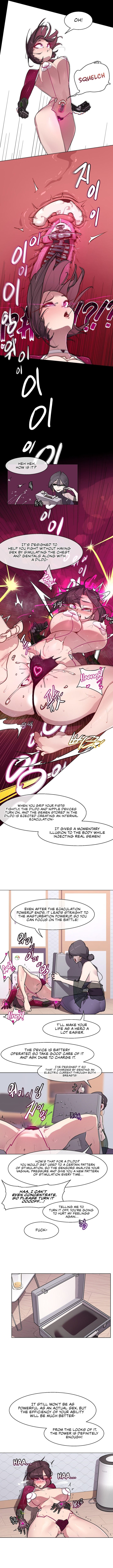 Secret! Orgasm Hero Chapter 8 - Page 8